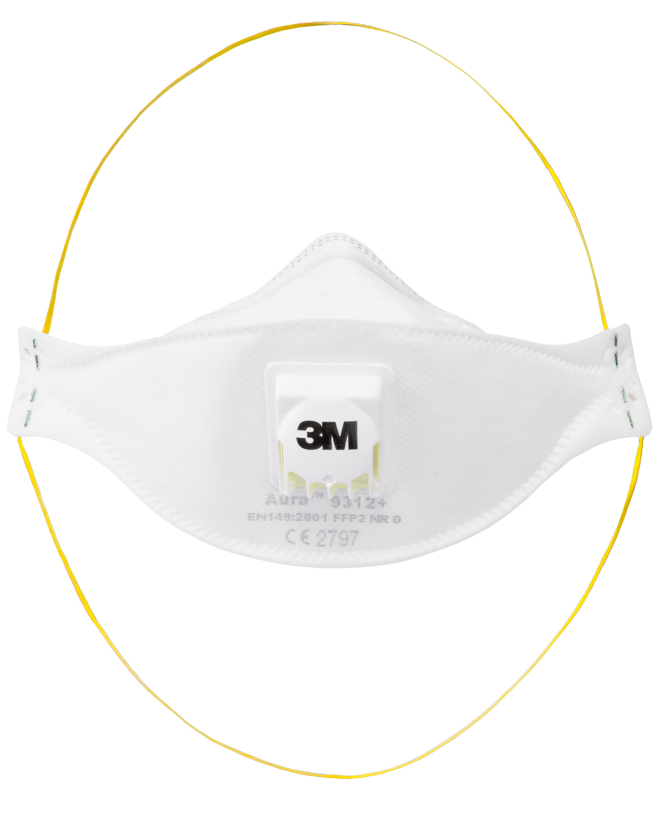 Полумаска фильтрующая противоаэрозольная 3M™ Aura® 9312+ с клапаном, FFP1(4 ПДК) Полумаска фильтрующая противоаэрозольная 3M™ Aura® 9312+ с клапаном, FFP1(4 ПДК)