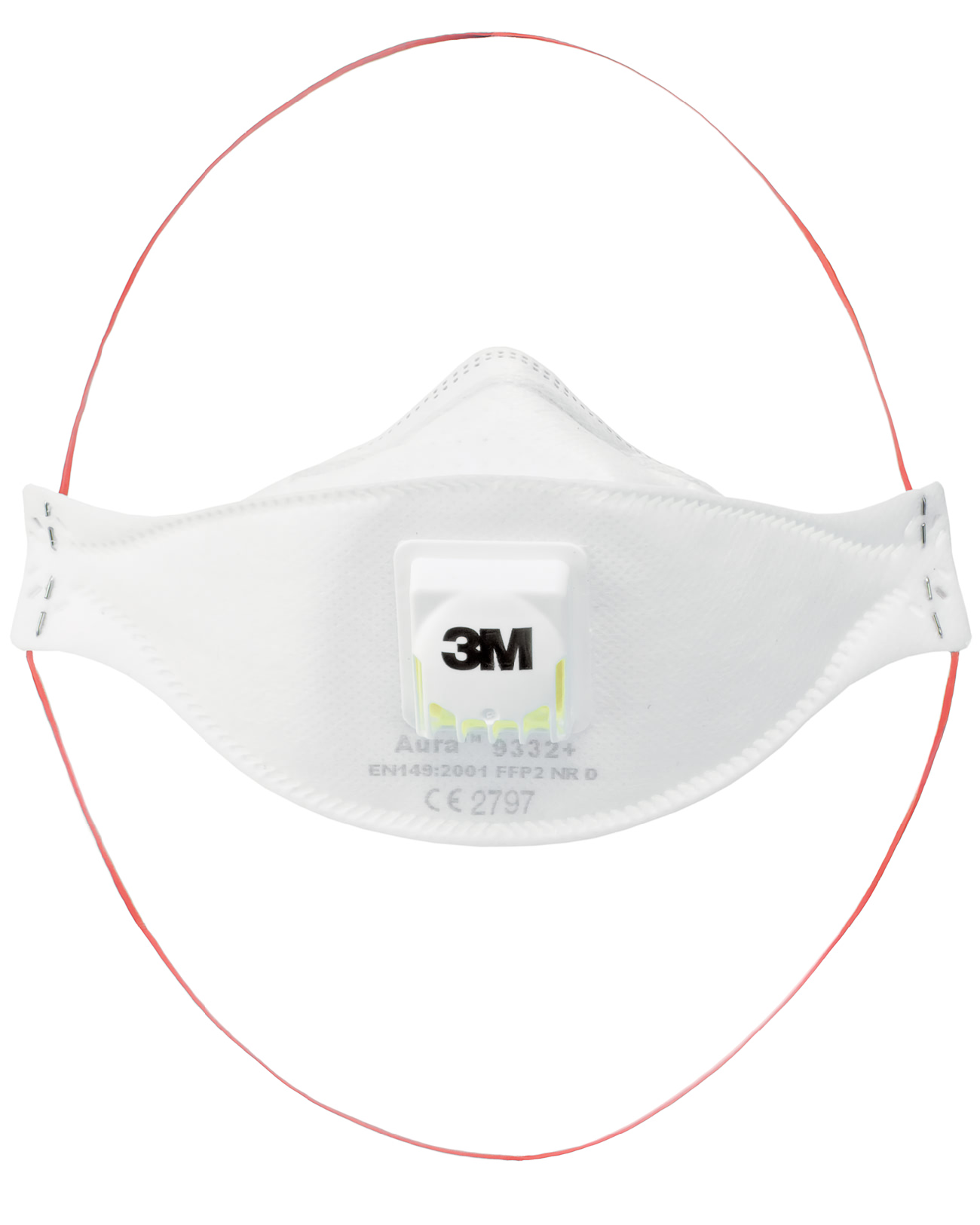 Полумаска фильтрующая противоаэрозольная 3M™ Aura® 9332+ c клапаном, FFP3 (50 ПДК) Полумаска фильтрующая противоаэрозольная 3M™ Aura® 9332+ c клапаном, FFP3 (50 ПДК)