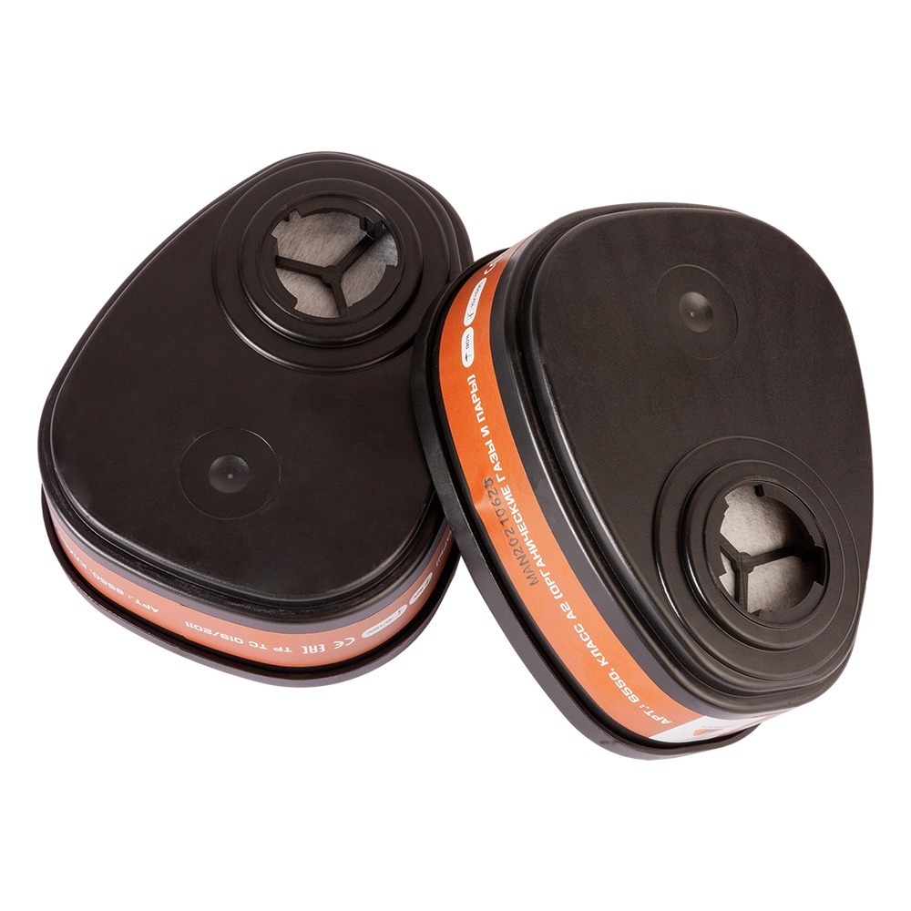 Фильтр противогазовый Jeta Safety 6550 (А2) для защиты от органических газов и паров (аналог 3М-6055 Фильтр противогазовый Jeta Safety 6550 (А2) для защиты от органических газов и паров (аналог 3М-6055