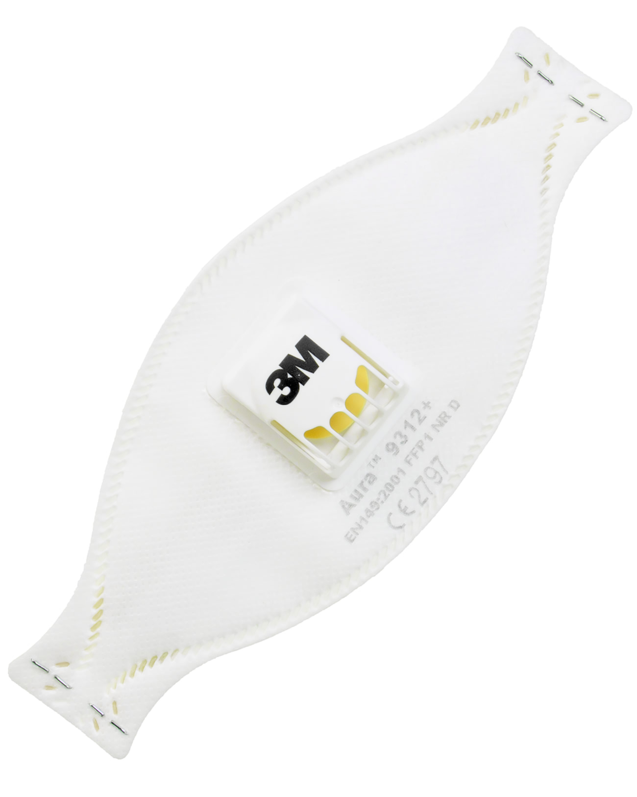 Полумаска фильтрующая противоаэрозольная 3M™ Aura® 9312+ с клапаном, FFP1(4 ПДК) Полумаска фильтрующая противоаэрозольная 3M™ Aura® 9312+ с клапаном, FFP1(4 ПДК)
