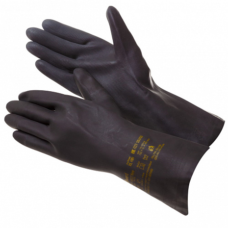 Gward HD27 Индустриальная химстойкая перчатка латекс+неопрен