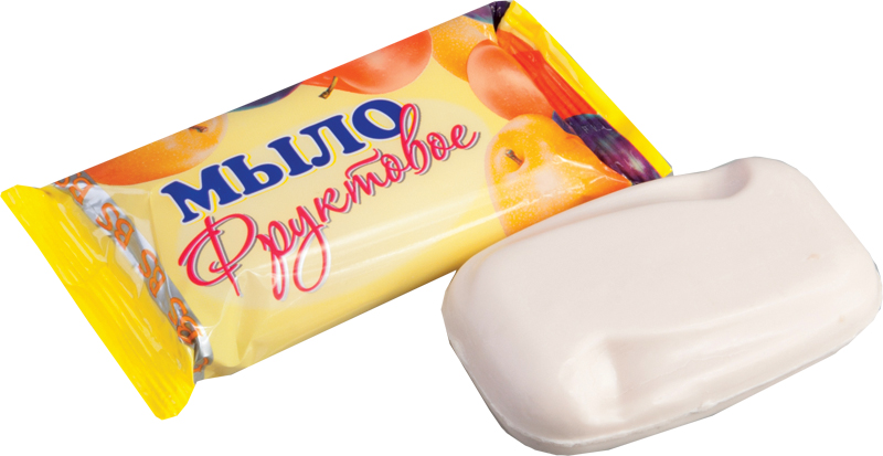 Мыло туалетное фруктовое 90 г Мыло туалетное фруктовое 90 г