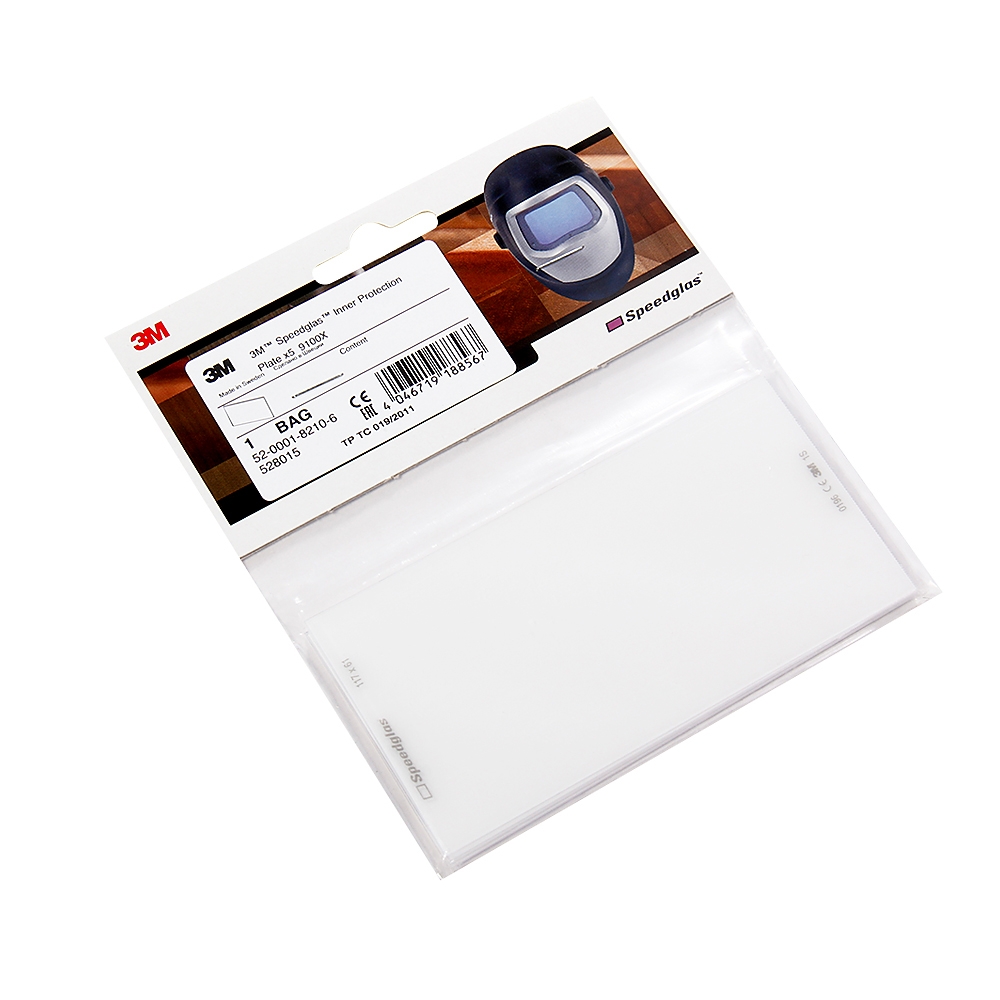 528015 ПЛАСТИНА ЗАЩИТНАЯ 3M SPEEDGLAS ВНУТРЕННЯЯ 9100X  528015 ПЛАСТИНА ЗАЩИТНАЯ 3M SPEEDGLAS ВНУТРЕННЯЯ 9100X 