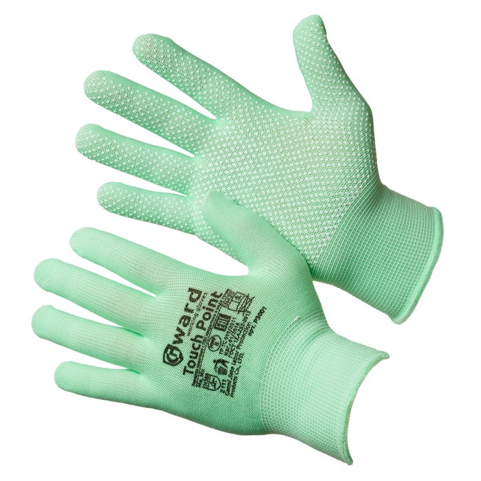 Gward Touch Point 8 Нейлоновые перчатки с ПВХ микроточкой Gward Touch Point 8 Нейлоновые перчатки с ПВХ микроточкой